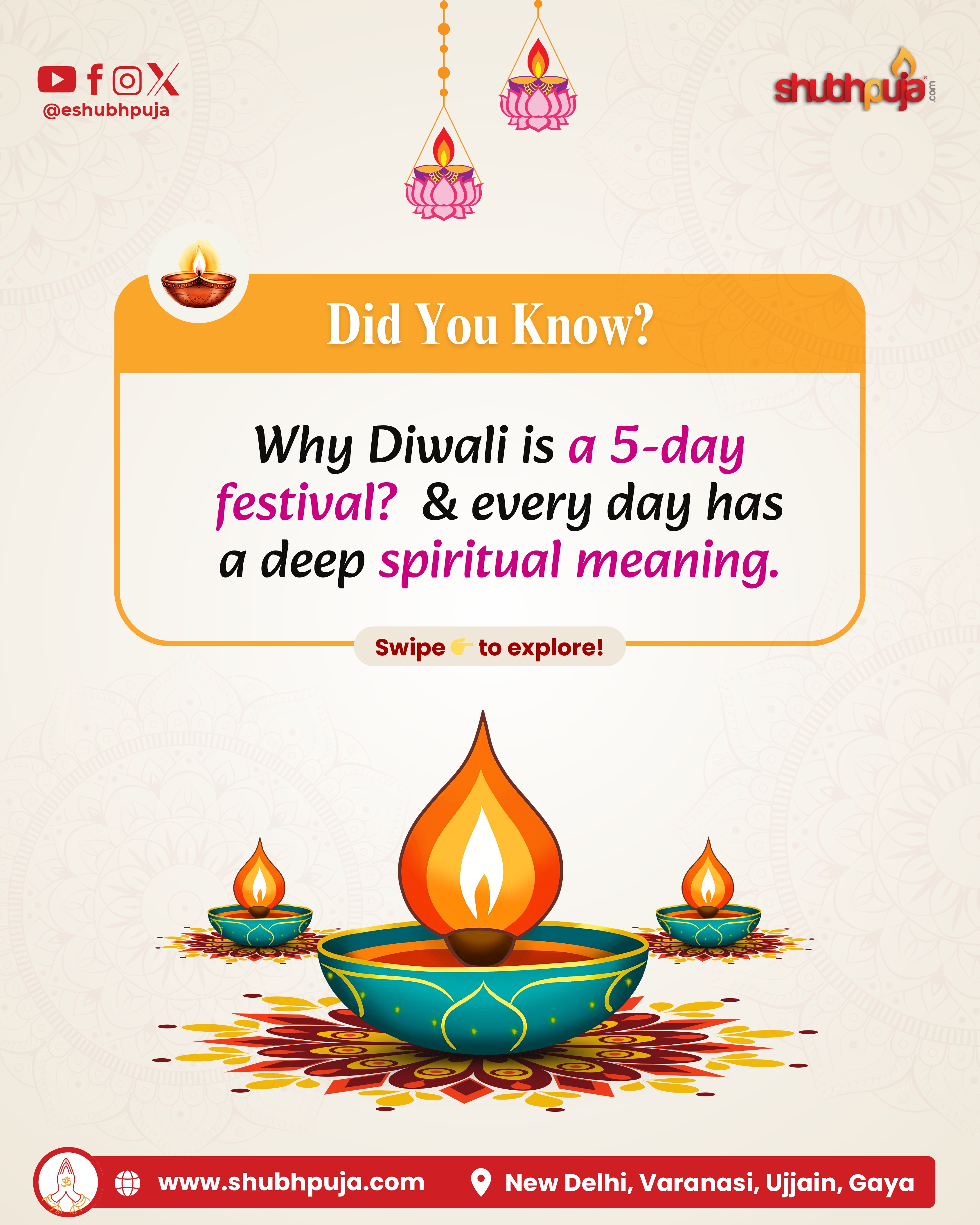 Why Diwali is a 5 Day Festival ?