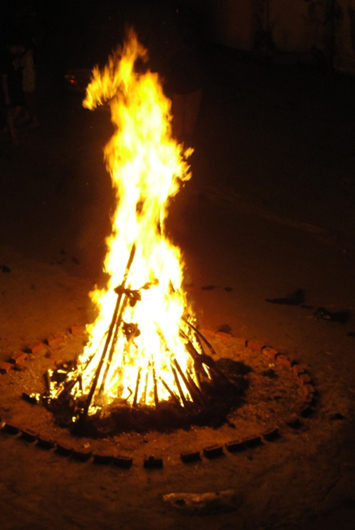 The harvest festival of Lohri