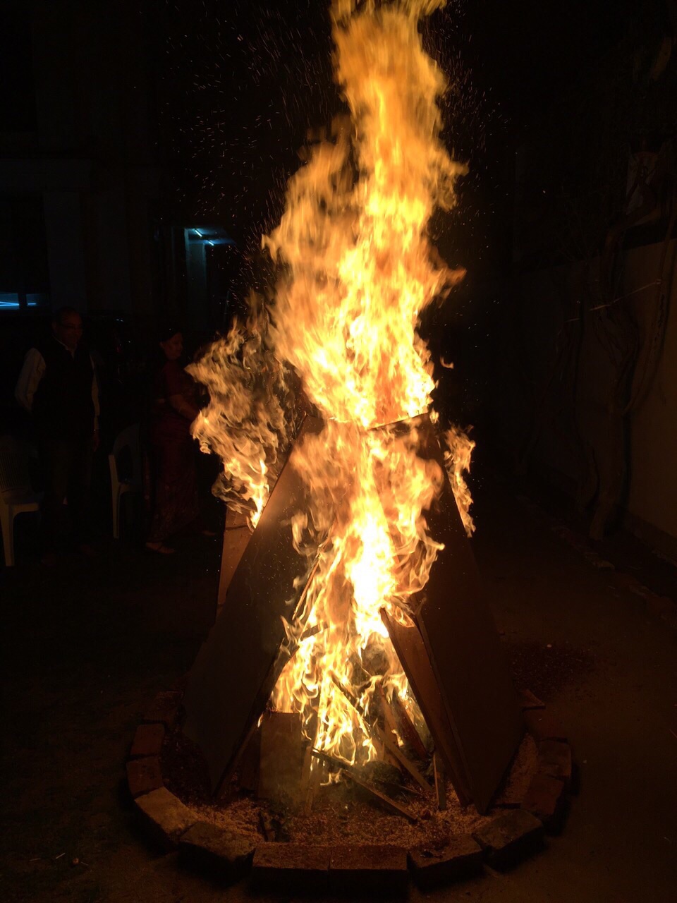 The pious Holika Dahan