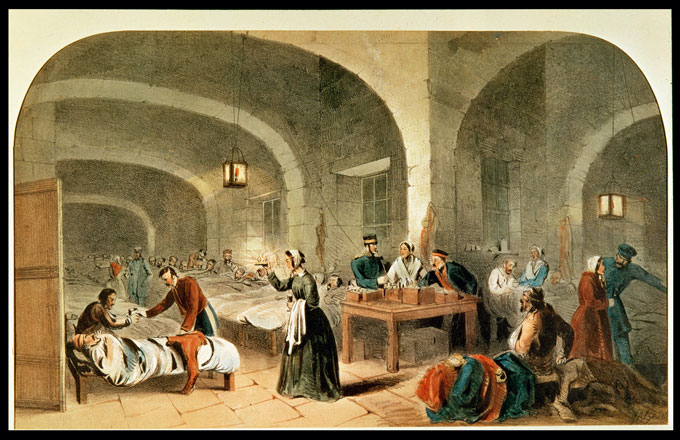 The Lady with the Lamp- Florence Nightingale